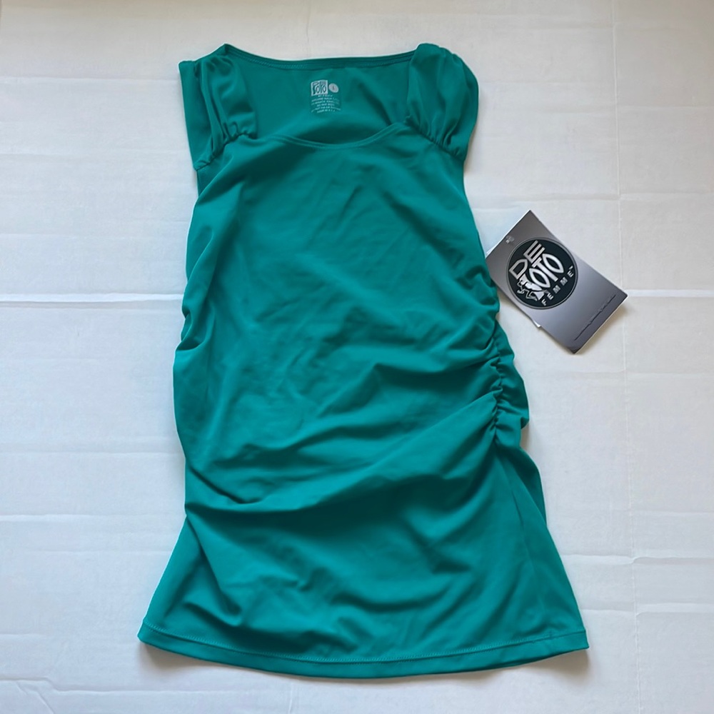 De Soto Triathlon top w pockets Teal Large